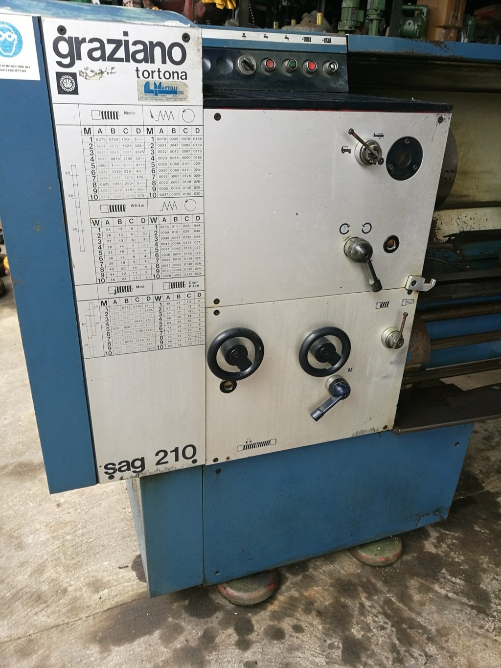 Immagine dettaglio del prodotto GRAZIANO SAG 210N 